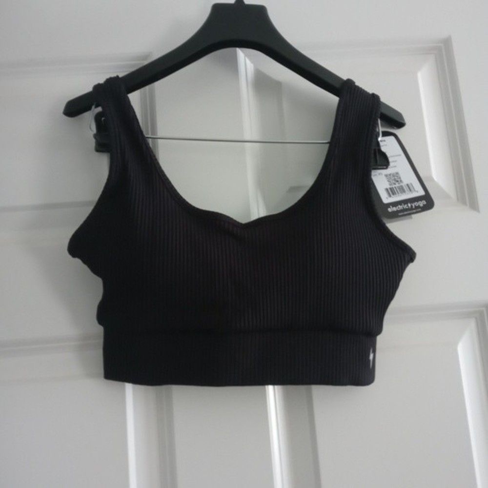Nwt Electric Yoga Sedona Black Sports Bra — image 2 of 8